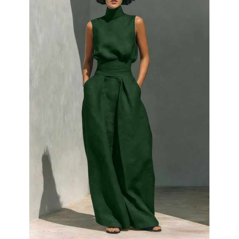Moxley™ Class & Elegance | Mona Sleeveless Linen Set