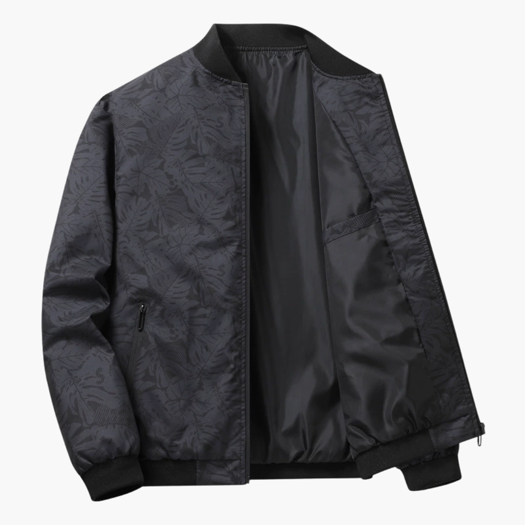 Moxley™ | Luxe Men's Bomber Jacket - Exquisite Elegance and Timeless Style