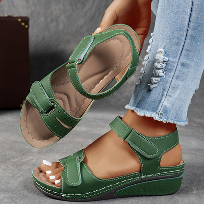 Moxley™ Janet  | Soft-Step Summer Wedge Sandals