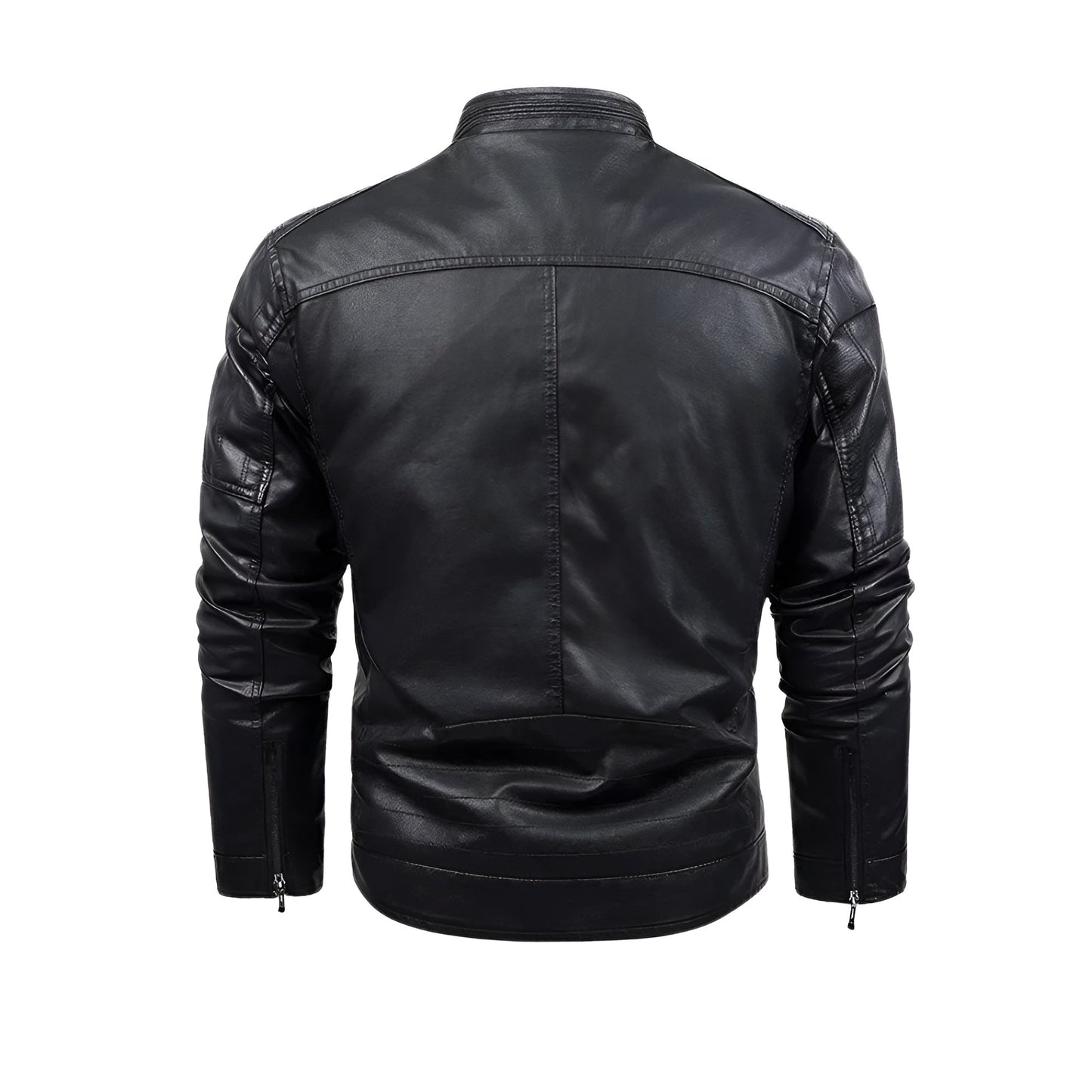 Moxley™ | Luxe Retro Leather Jacket with Premium Fleece Lining