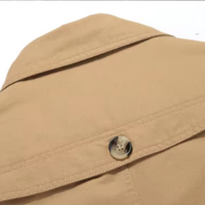 Moxley™ | Exquisite Quilted Trench Coat for Men