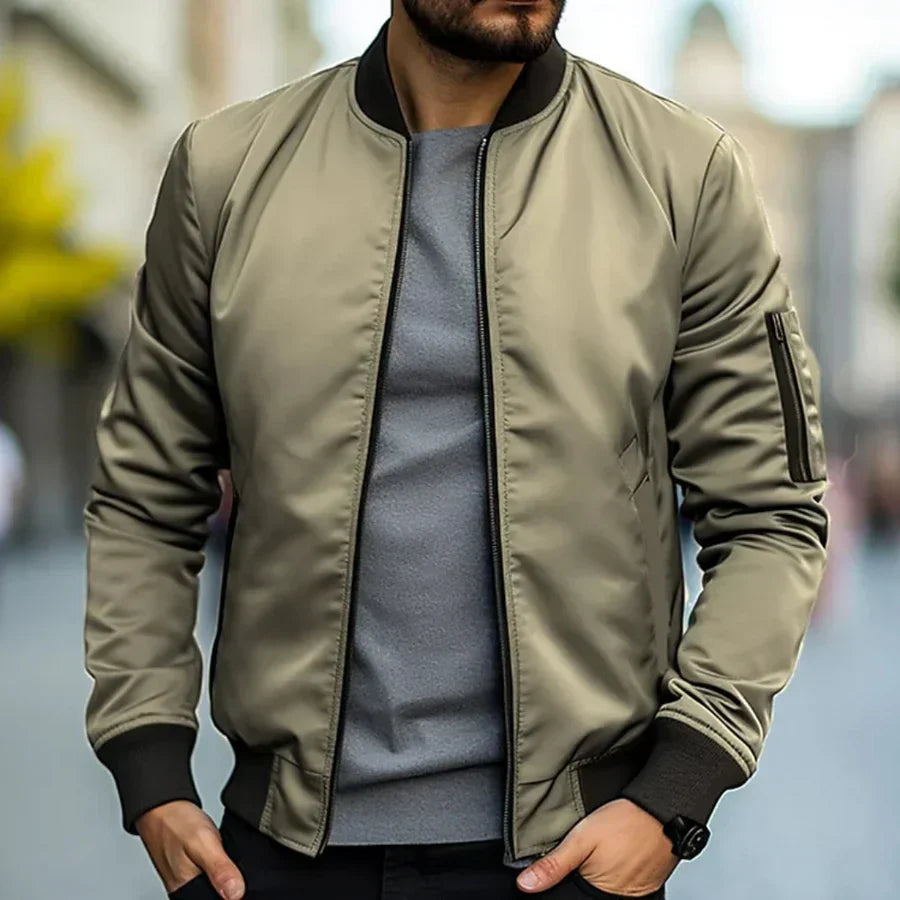 Moxley™ | Luxe Bomber Jacket