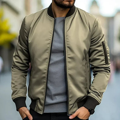 Moxley™ | Luxe Bomber Jacket