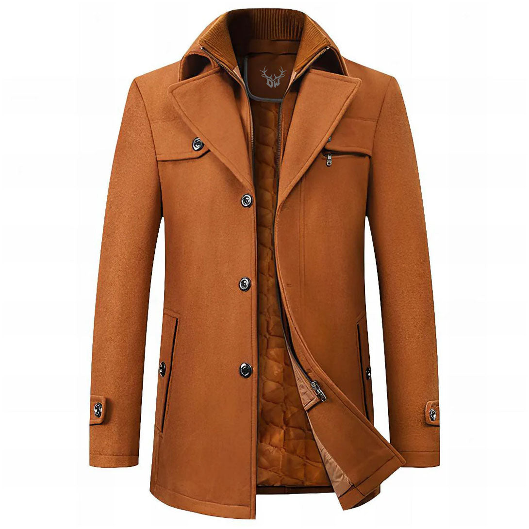 Moxley™ Valero Lyon | Exquisite Men's Overcoat
