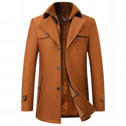 Moxley™ Valero Lyon | Exquisite Men's Overcoat