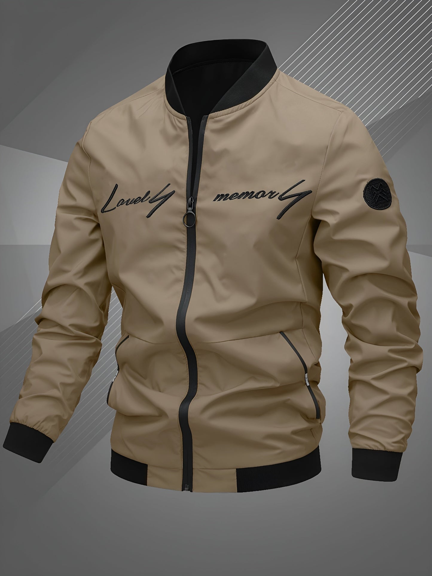 Moxley™ | Luxe Long Sleeve Bomber Jacket