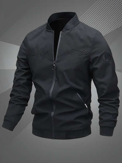 Moxley™ | Luxe Long Sleeve Bomber Jacket