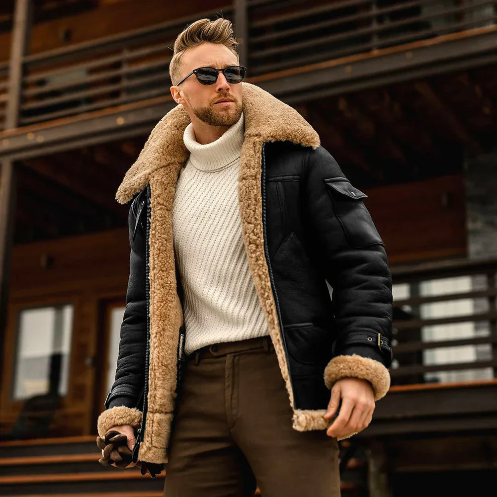 Moxley™ | Luxe Pilot Jacket in Warm Fabric
