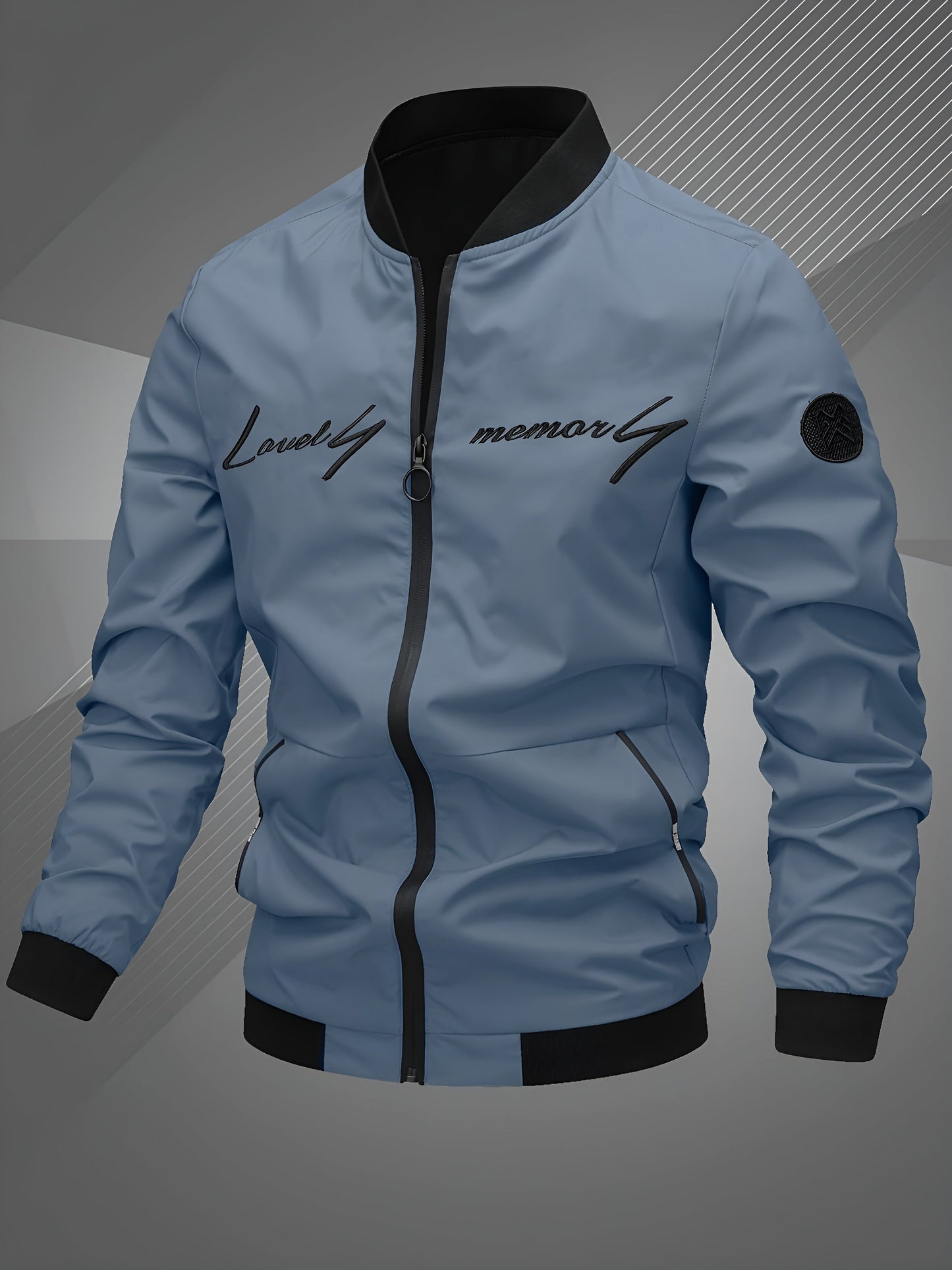 Moxley™ | Luxe Long Sleeve Bomber Jacket