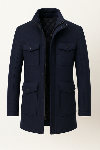 Moxley™ Valero Lyon | Luxe Wool Winter Coat