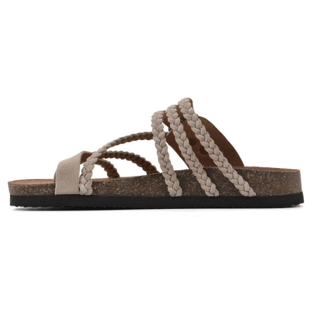 Moxley Aurora™ - Woven Handmade Cork Sandals