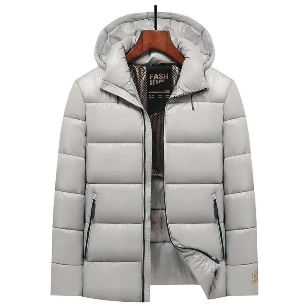 Moxley™ | Exquisite Men's Puffer Jacket - A Statement of Luxury and Style