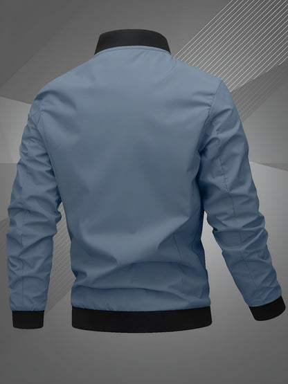 Moxley™ | Luxe Long Sleeve Bomber Jacket
