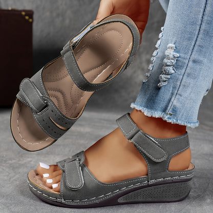 Moxley™ Janet  | Soft-Step Summer Wedge Sandals