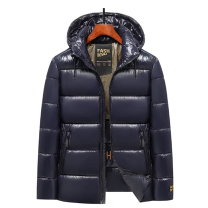 Moxley™ | Exquisite Men's Puffer Jacket - A Statement of Luxury and Style