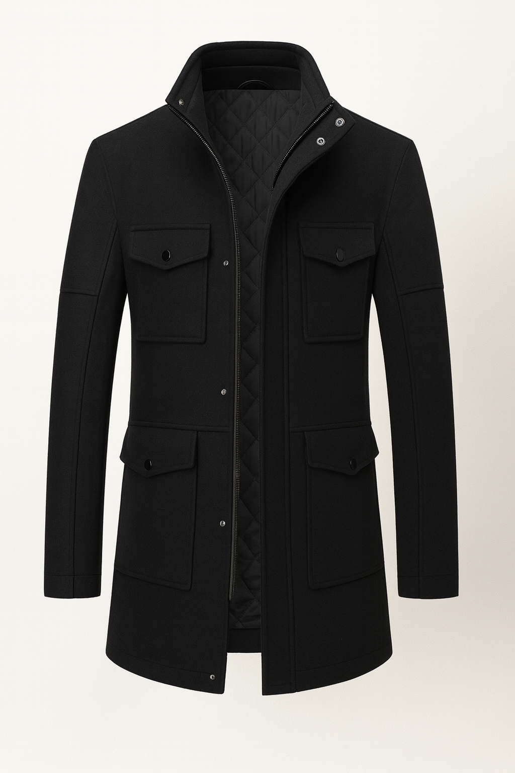 Moxley™ Valero Lyon | Luxe Wool Winter Coat