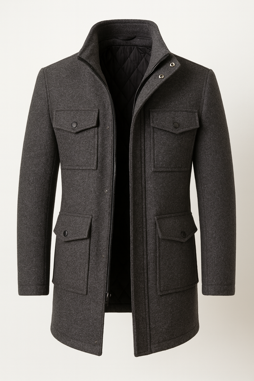 Moxley™ Valero Lyon | Luxe Wool Winter Coat