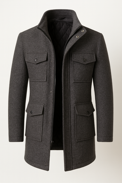 Moxley™ Valero Lyon | Luxe Wool Winter Coat