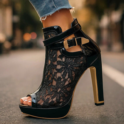 Moxley Liliana™ - Elegant Lace Pumps