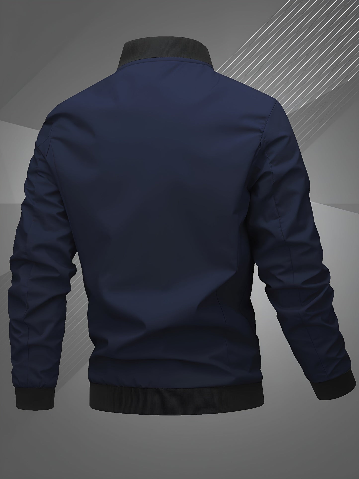 Moxley™ | Luxe Long Sleeve Bomber Jacket