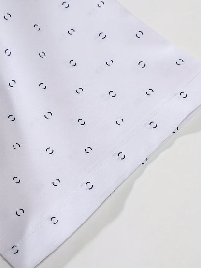 Moxley Simon™ | SUMMER SHIRT WITH SIGNATURE PRINT