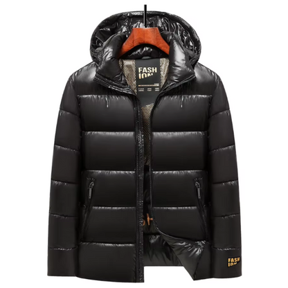 Moxley™ | Exquisite Men's Puffer Jacket - A Statement of Luxury and Style