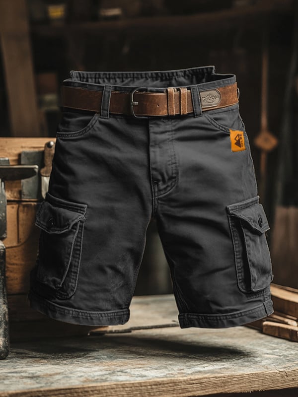 Moxley™ | Retro Vintage cargo shorts with multiple pockets