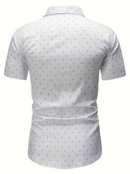 Moxley Simon™ | SUMMER SHIRT WITH SIGNATURE PRINT
