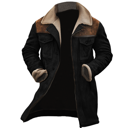 Moxley™ Valero Lyon | Luxe Urban Aviation Coat Crafted from Premium Wool