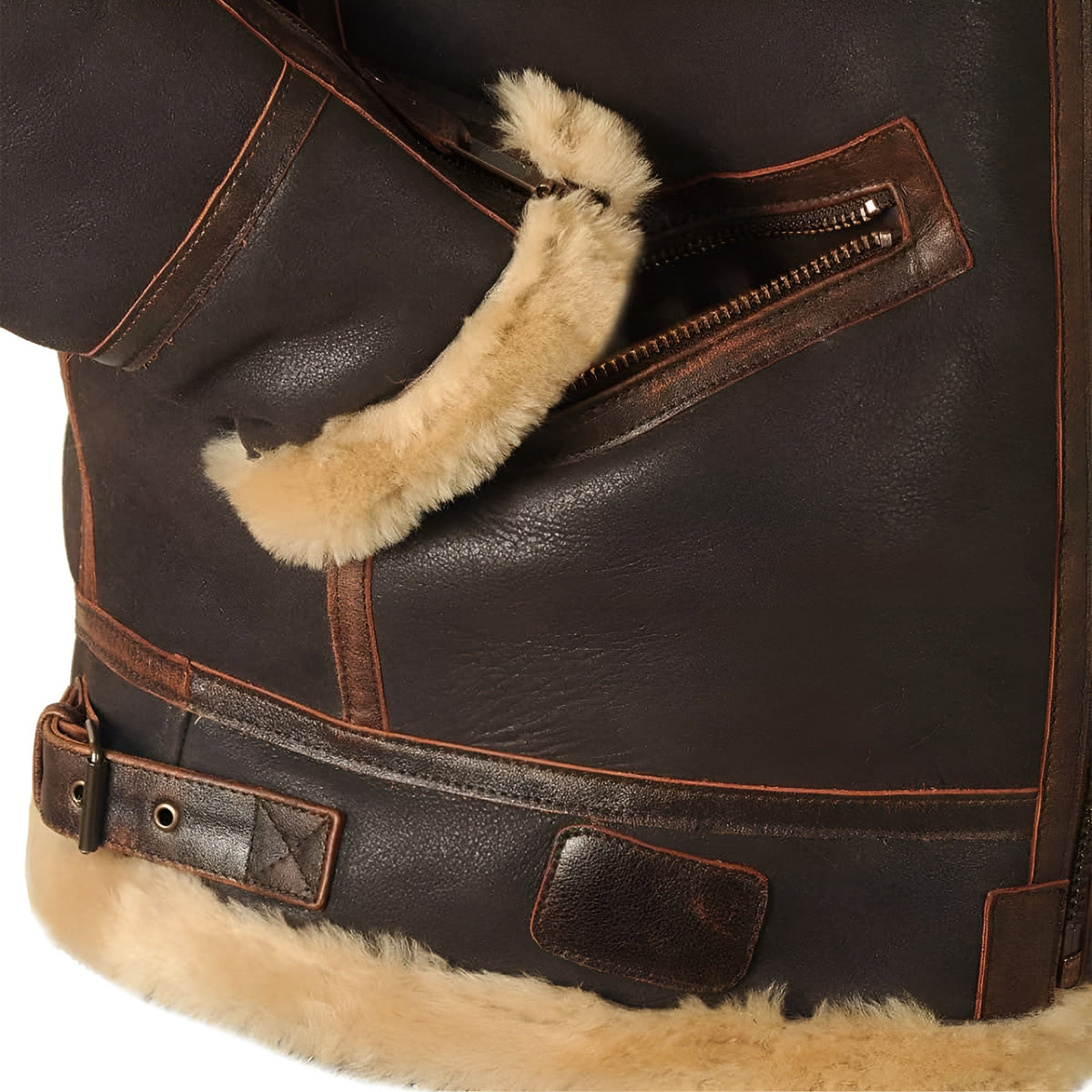 Moxley™ Kevin | Leather Pilot Aviator Jacket