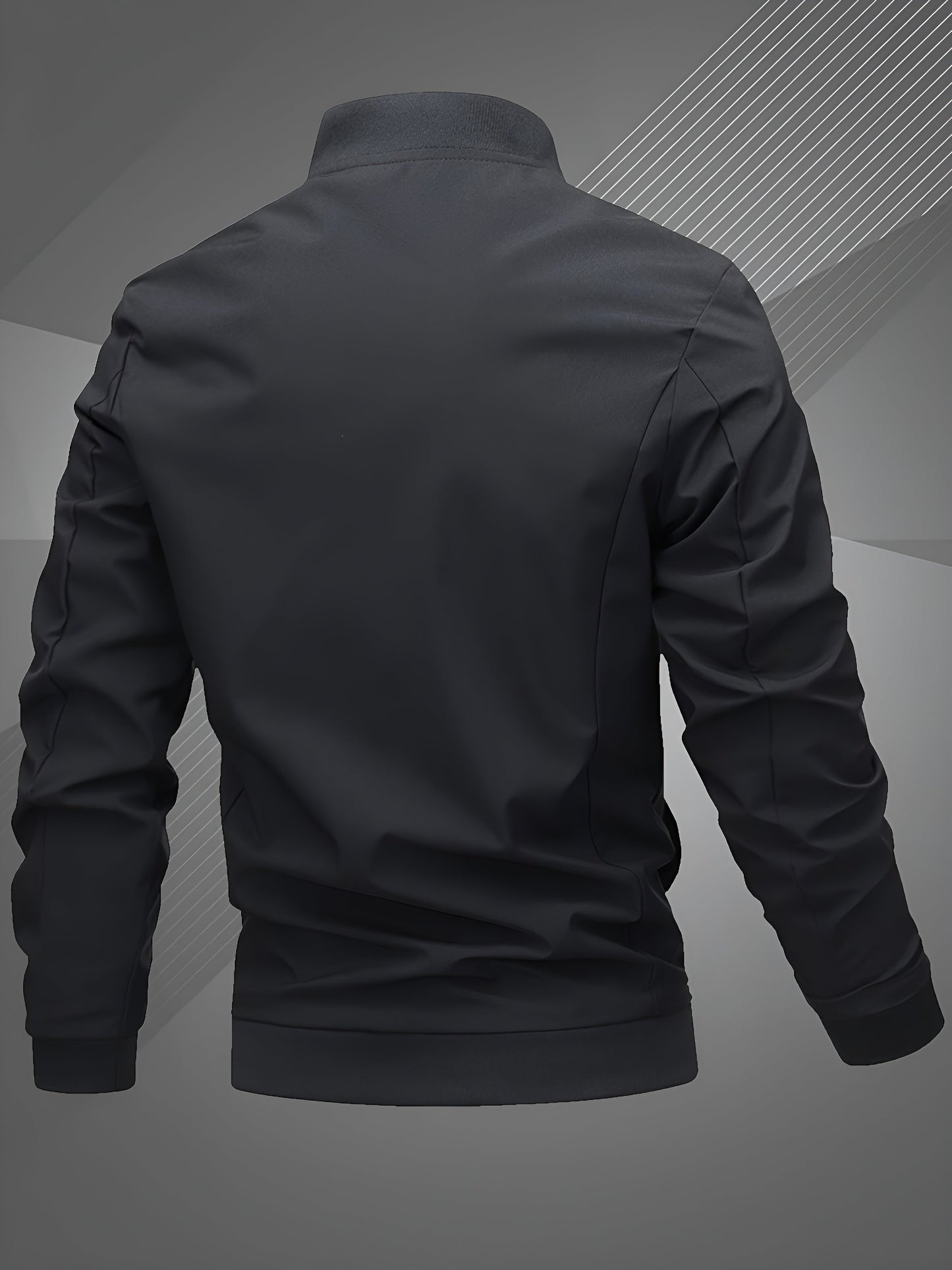 Moxley™ | Luxe Long Sleeve Bomber Jacket