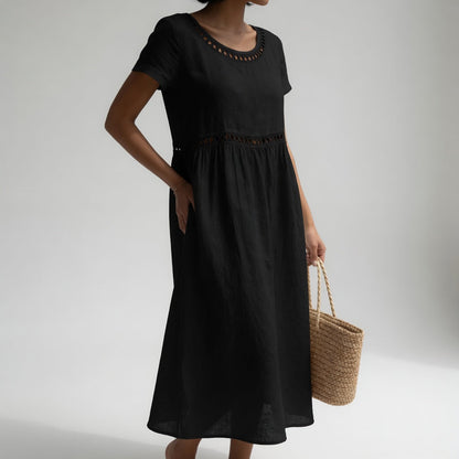 Moxley™ Livia | Signature Linen Gown