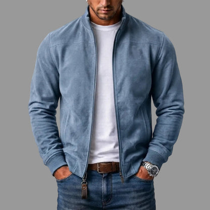 Moxley Johnstone™ | Suede Bomber Jacket