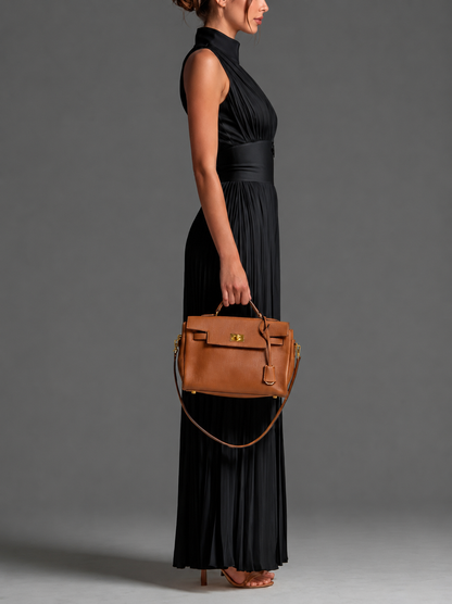 Moxley™ Jane │ Women's V-Neck Sleeveless Wide Leg Chiffon Jumpsuit
