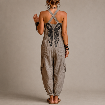 Moxley™ Astrid –  Silhouette Bohemian Jumpsuit