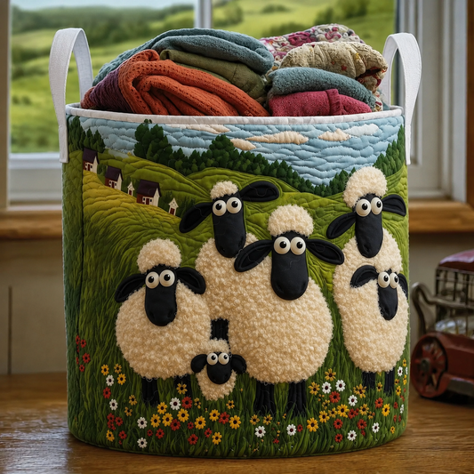 Moxley™ Opale | Exquisite Handcrafted Quilted Basket