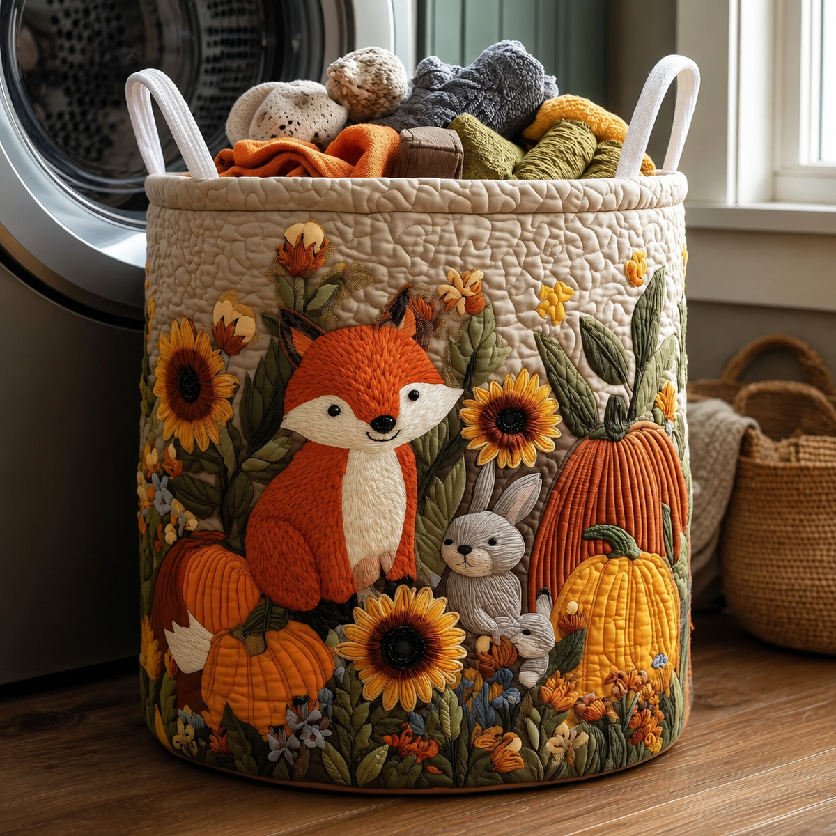 Moxley™ Luxe Hand-Quilted Basket