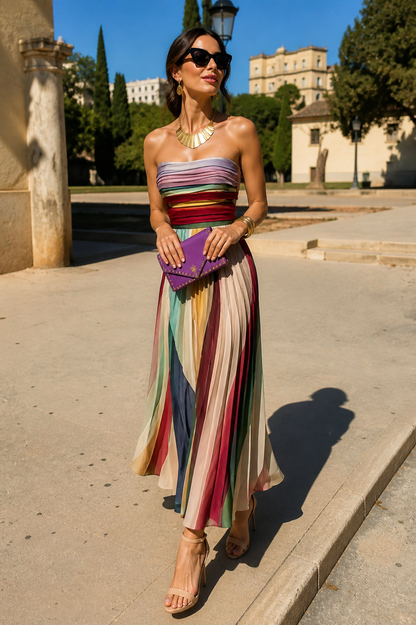 Moxley™ Evelyn | Elegant Floral Wrap silhouette