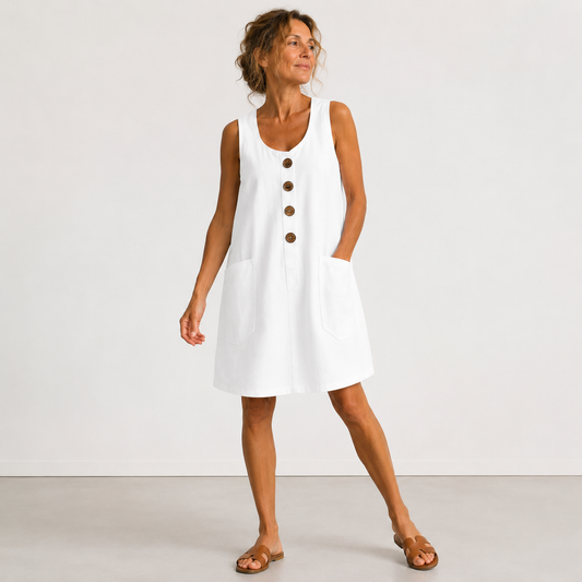 Moxley™ Emilia | The Mayfair Button-Through Silhouette
