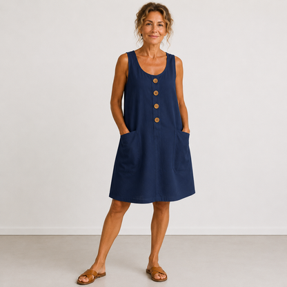 Moxley™ Emilia | The Mayfair Button-Through Silhouette