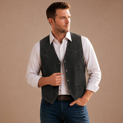 Moxley™ - Giorgio Luxe Suede Waistcoat