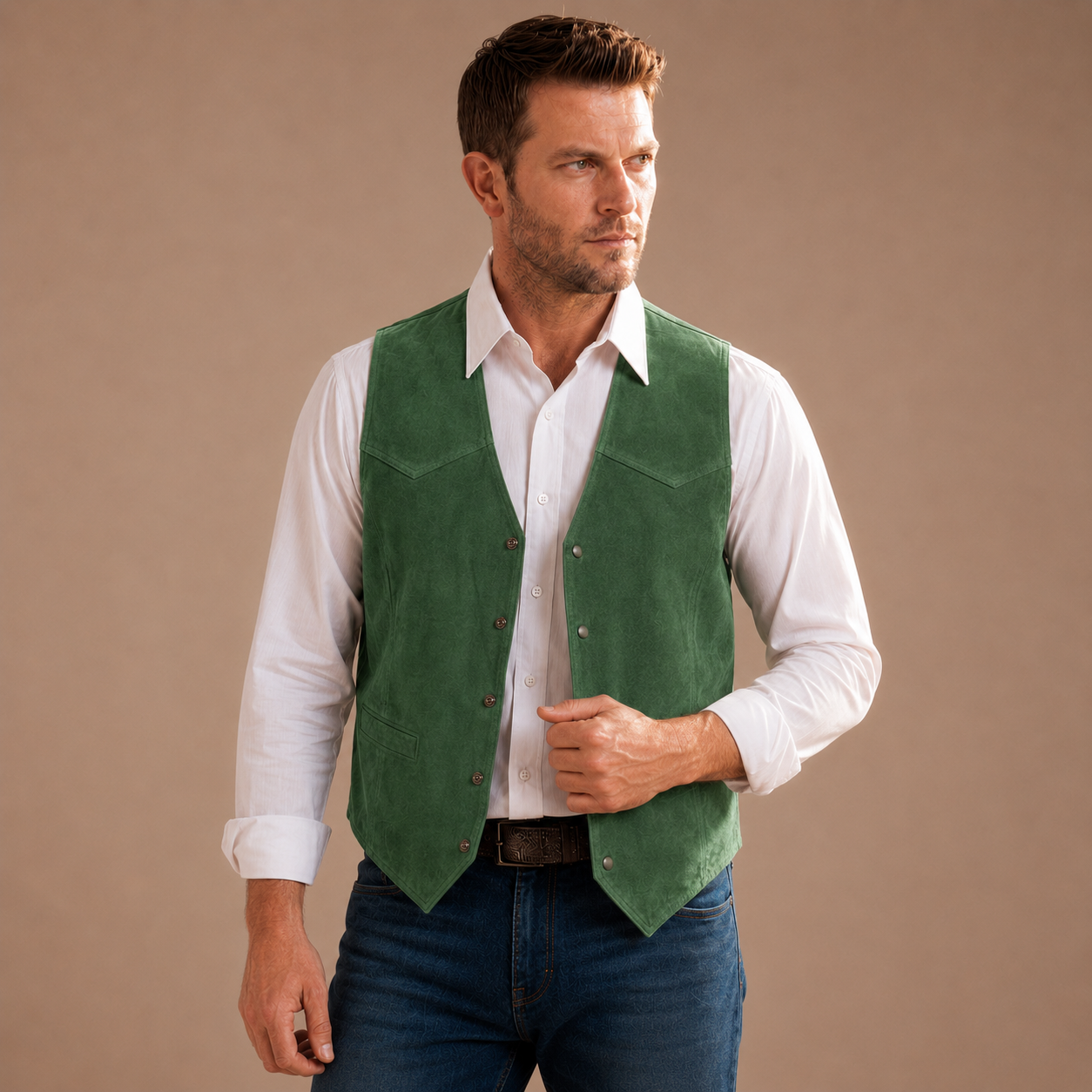 Moxley™ - Giorgio Luxe Suede Waistcoat