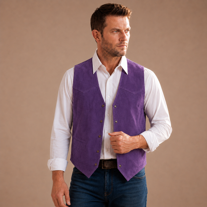Moxley™ - Giorgio Luxe Suede Waistcoat