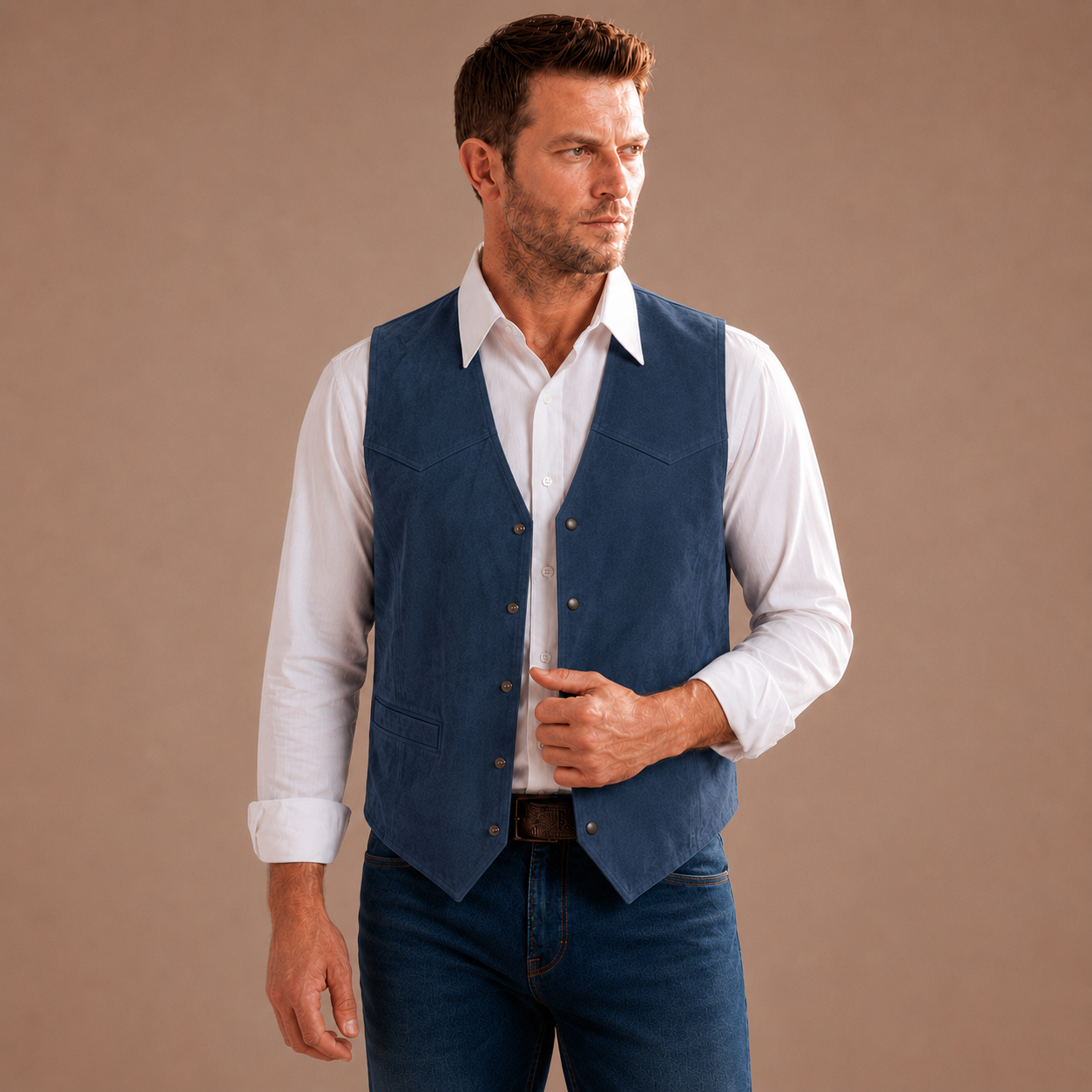 Moxley™ - Giorgio Luxe Suede Waistcoat