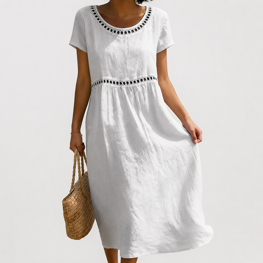 Moxley™ Livia | Signature Linen Gown