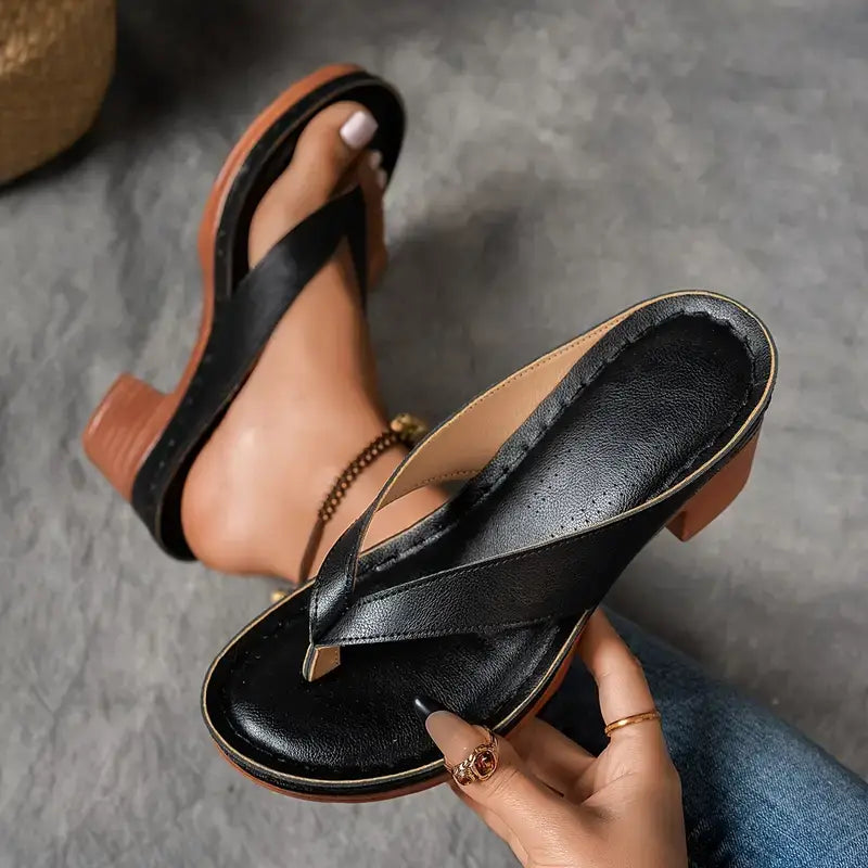 Moxlley Sasha™ | Elegant & Comfortable Open-Toe Mules