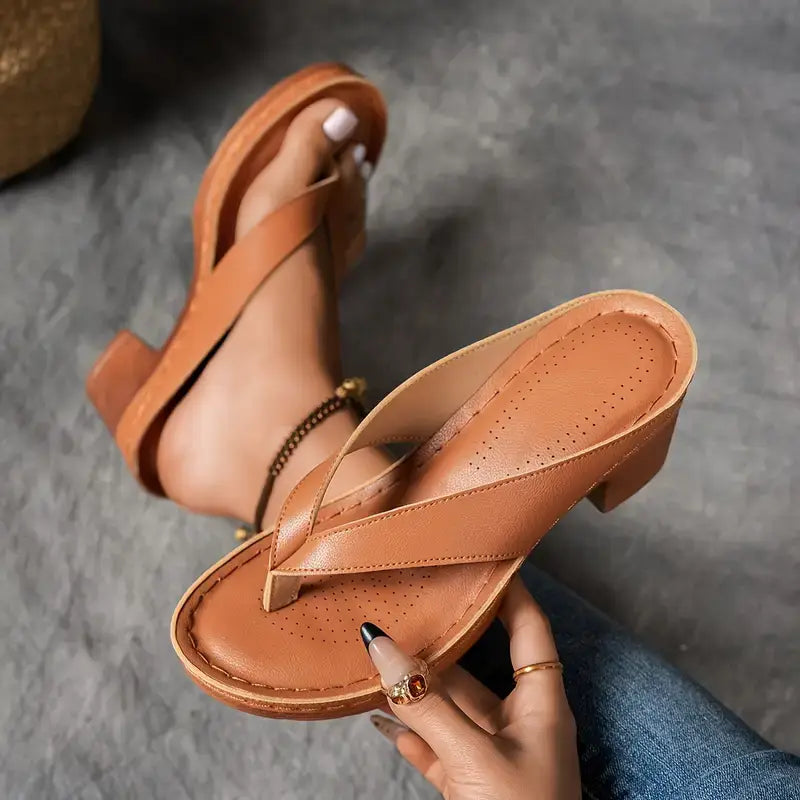 Moxlley Sasha™ | Elegant & Comfortable Open-Toe Mules