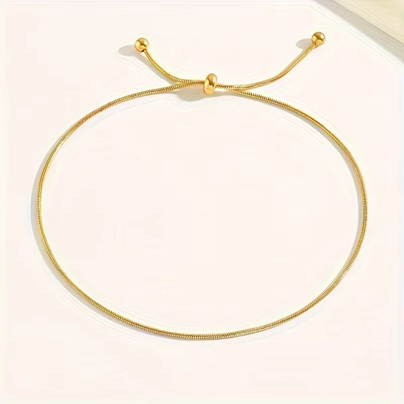 Moxley Claire™ | Snake Chain Anklet
