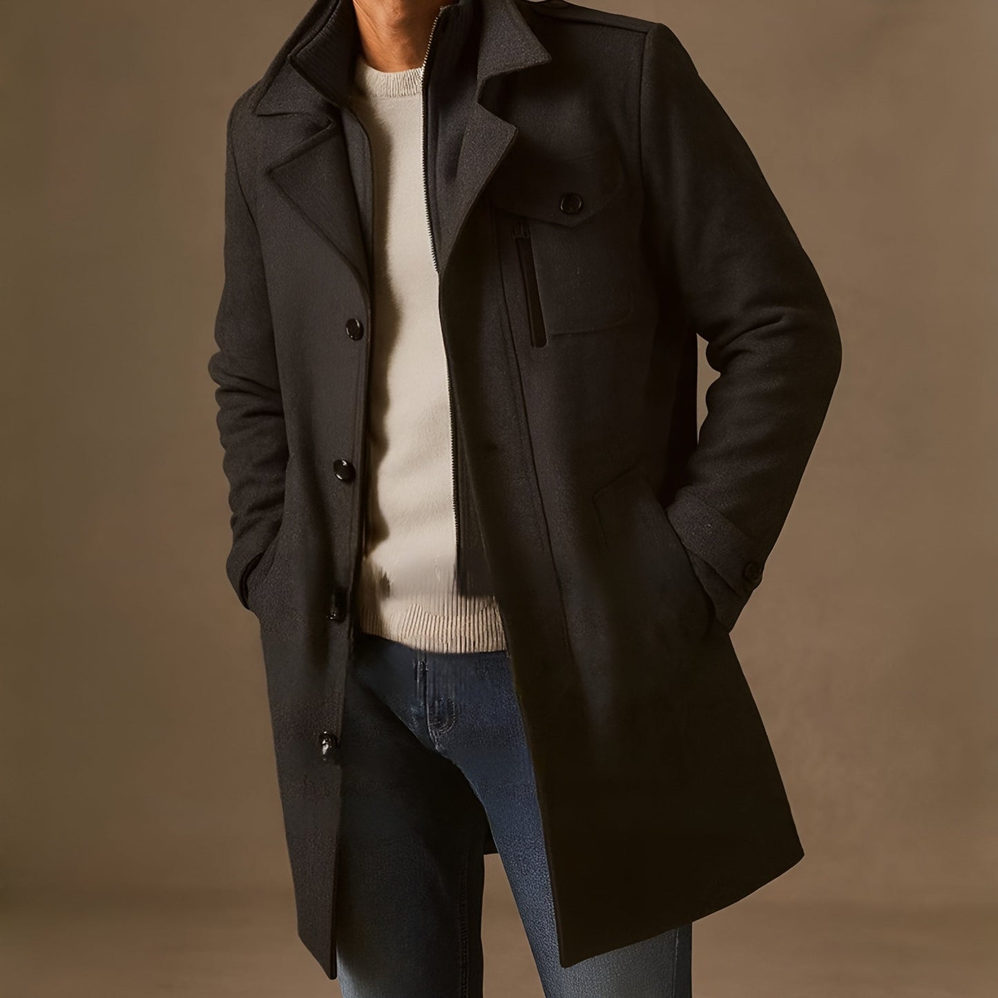 Moxley™ | Exquisite Cashmere Overcoat