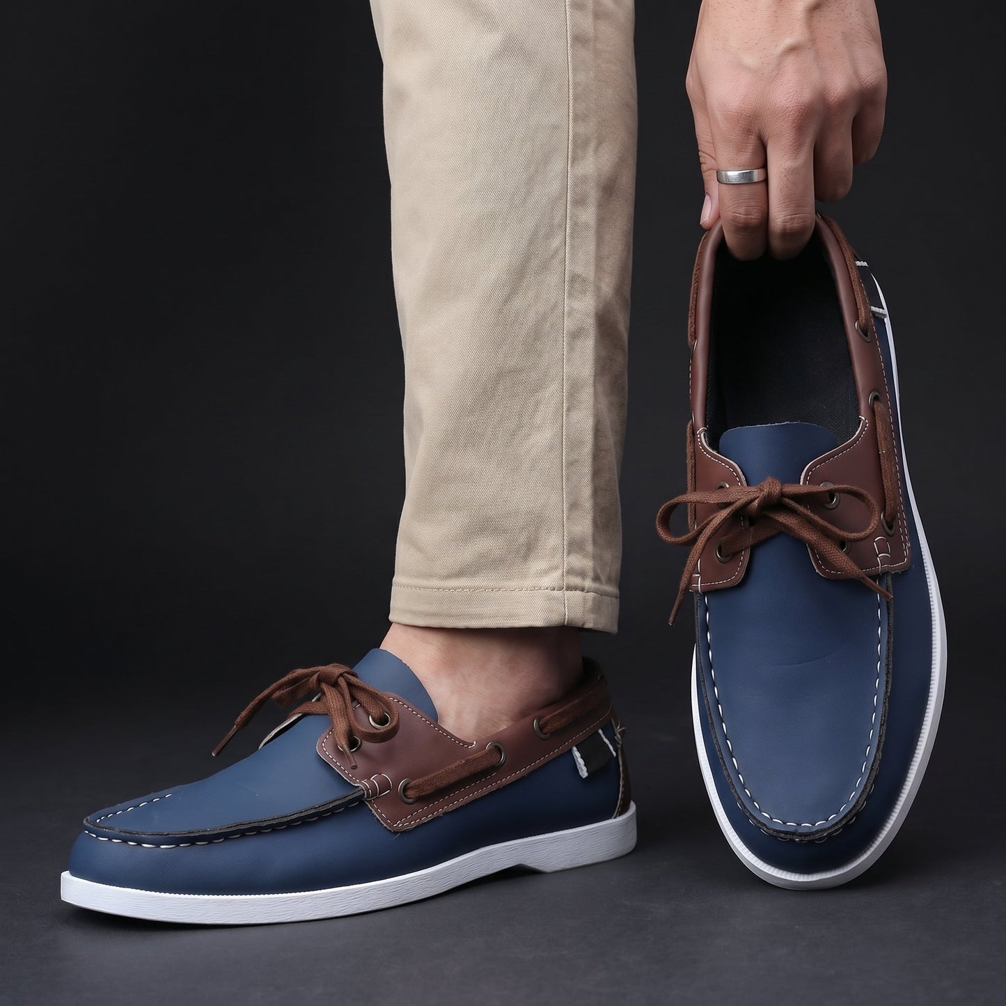 Moxley™ | The Henley Leather Deck Shoe